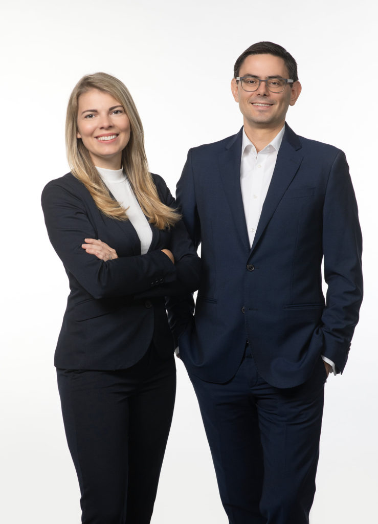 Laura Thürauer Head of Sales und Marketing für Lost & Found, Gernot Rumpold Product Manager für Lost & Found